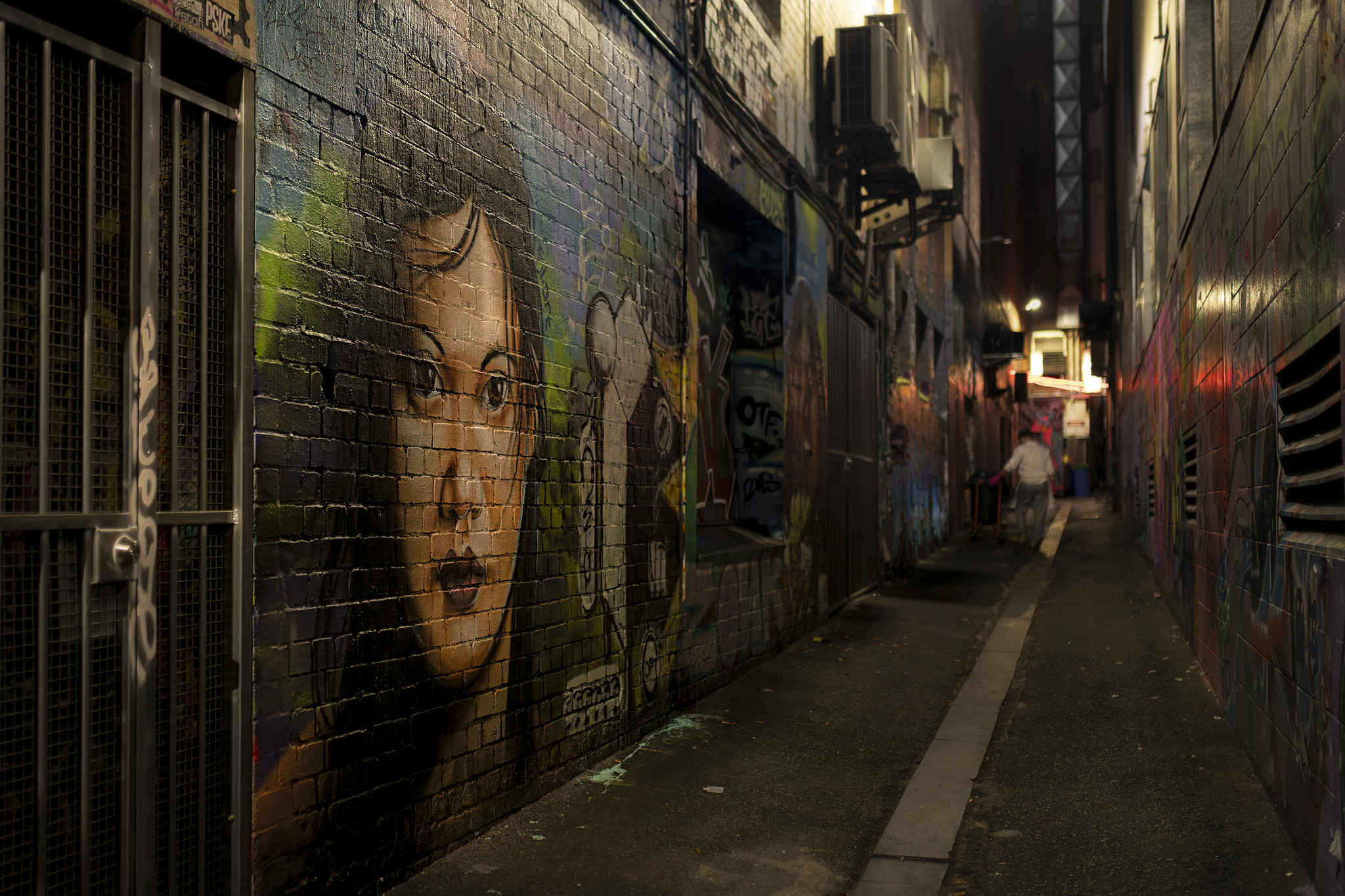 Little China at night