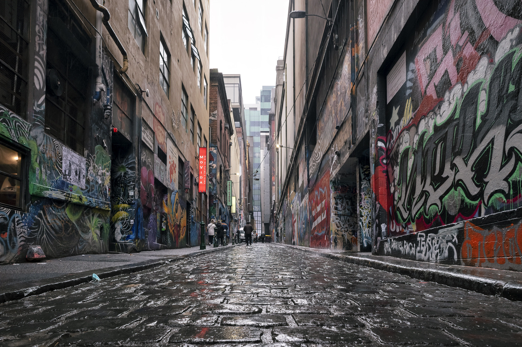 Graffiti and Rain