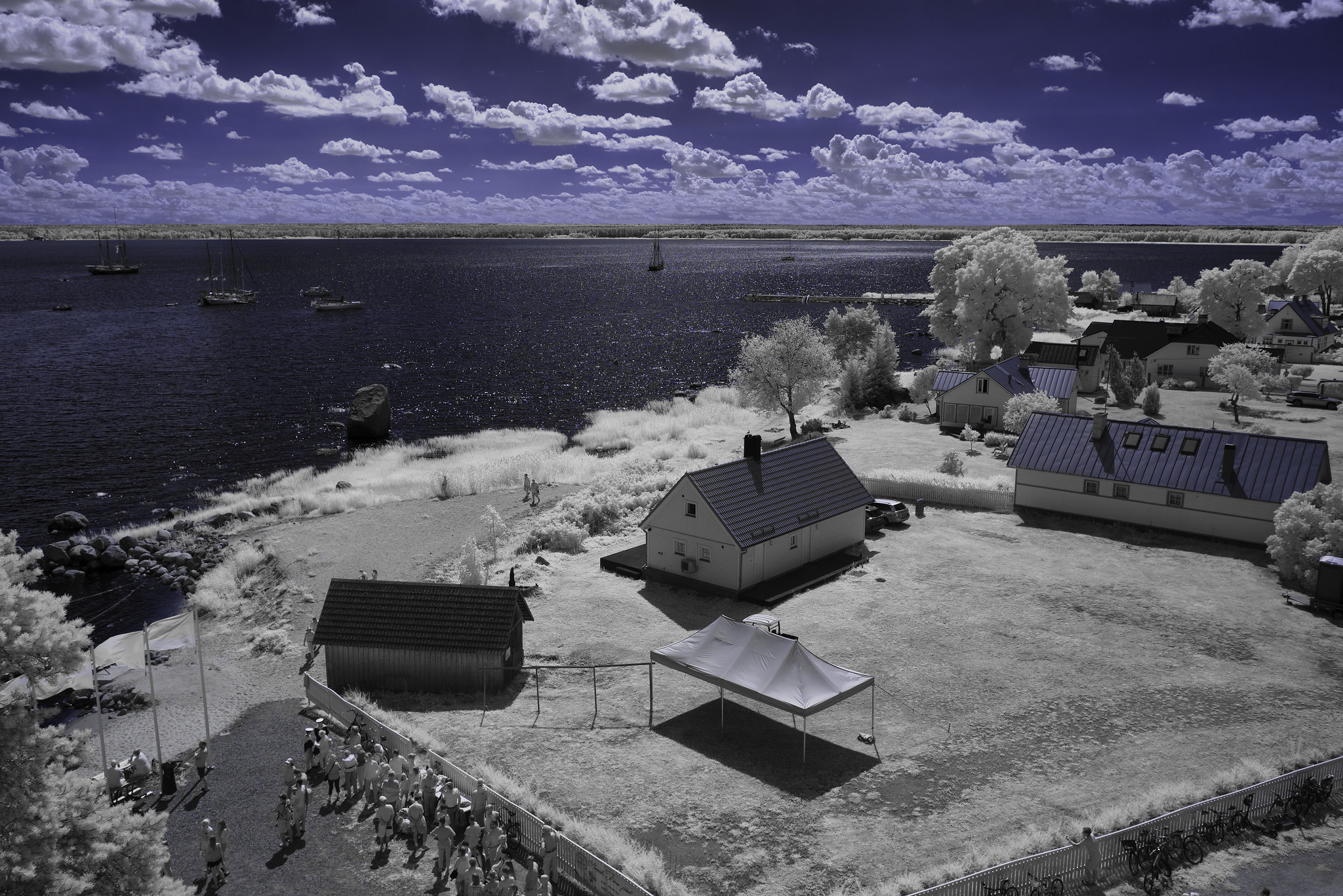 Estonian Album Number 7. The Captains’ Village and Port Vergi.