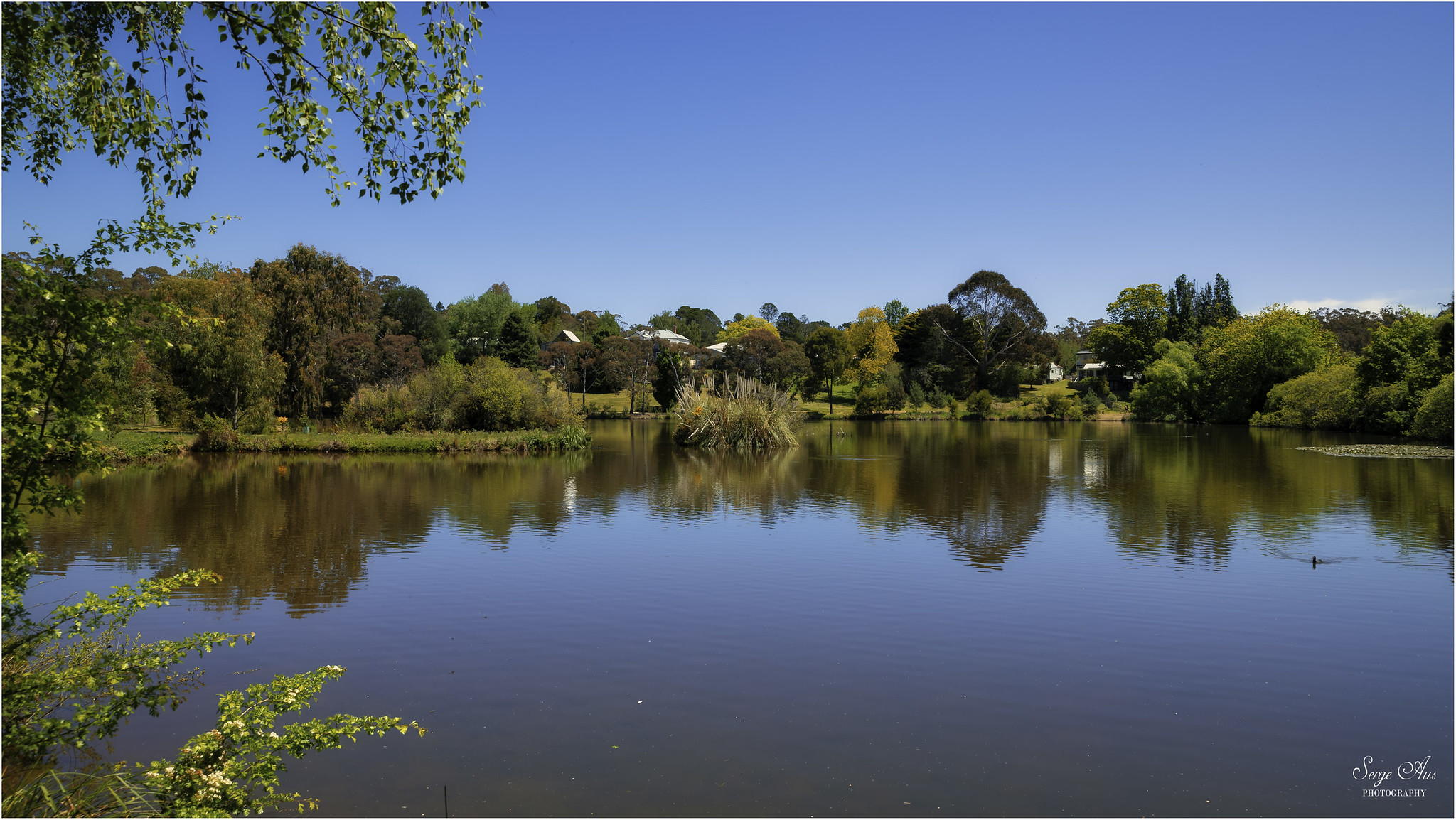Waterfalls, gold and mineral water