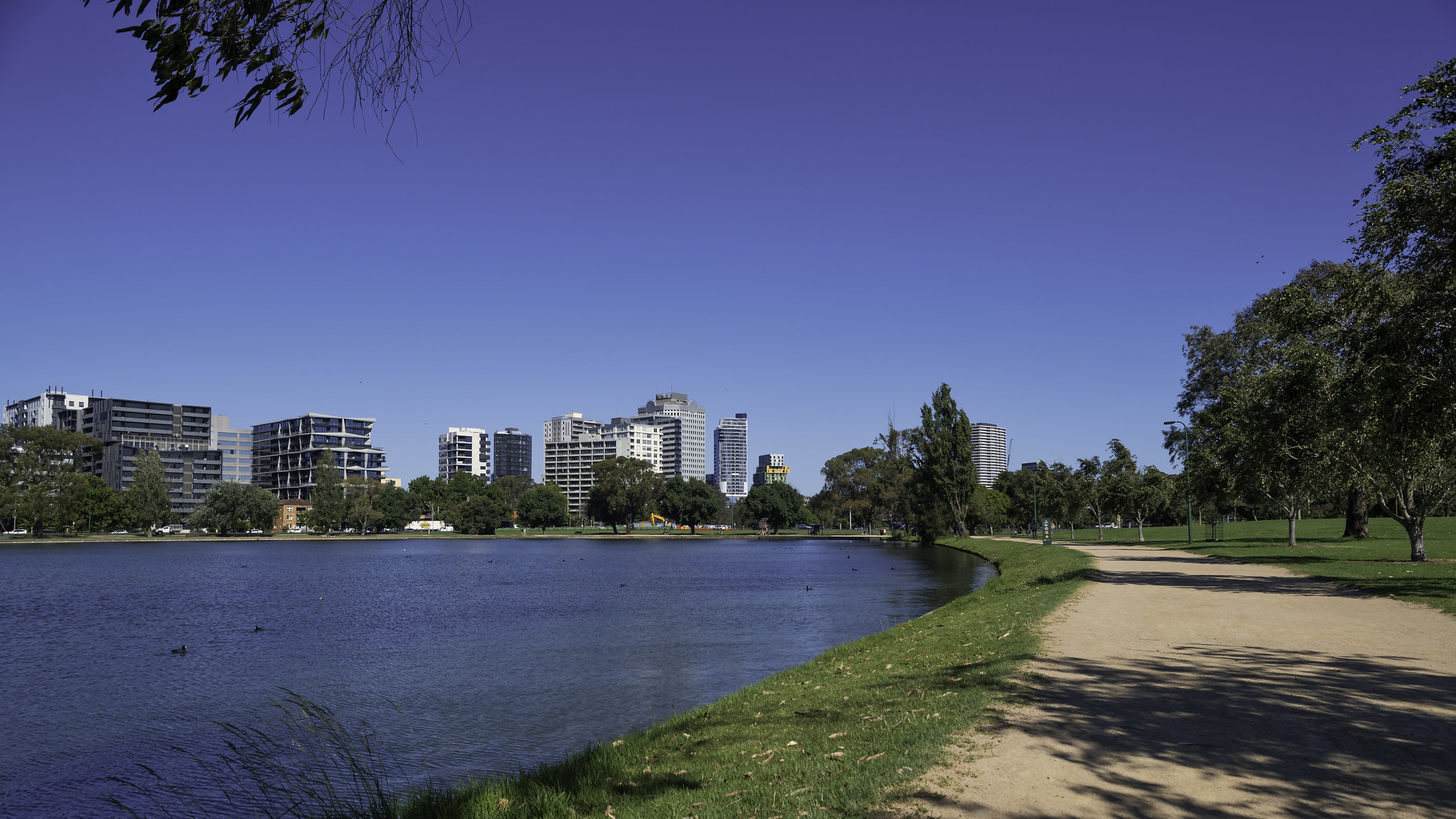 Albert Park and Eagles Nest Rock