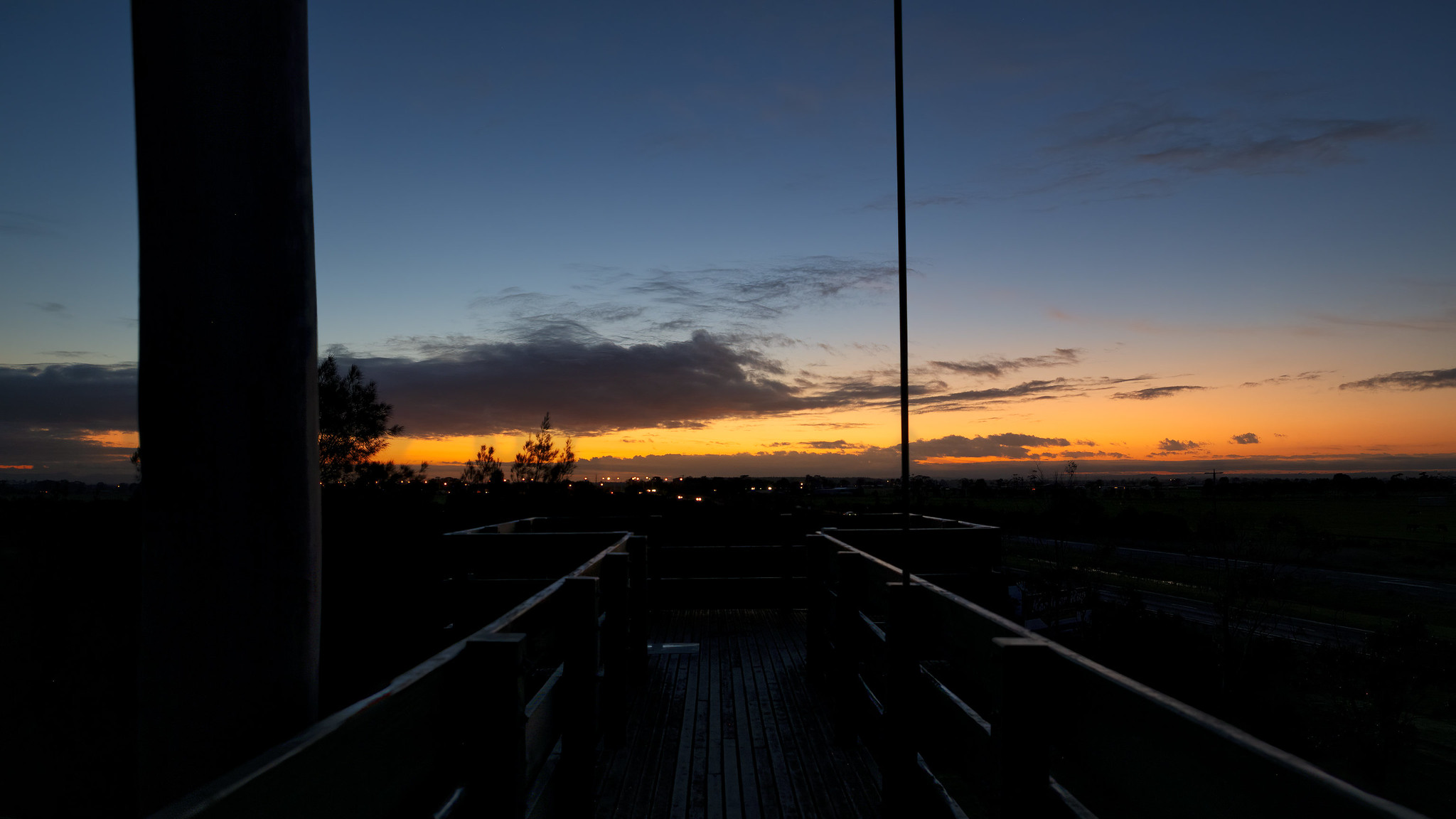 Sunrise at Swamp Tower